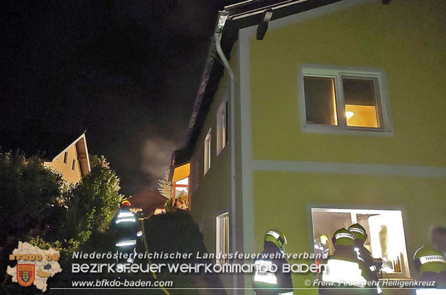 20200608 Brand im Kellergeschoss eines Einfamilienhauses in Heiligenkreuz Foto:© Freiwillige Feuerwehr Heiligenkreuz 20200608 Brand im Kellergeschoss eines Einfamilienhauses in Heiligenkreuz Foto:© Freiwillige Feuerwehr Heiligenkreuz