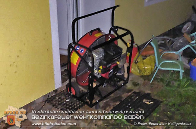 20200608 Brand im Kellergeschoss eines Einfamilienhauses in Heiligenkreuz Foto:© Freiwillige Feuerwehr Heiligenkreuz 20200608 Brand im Kellergeschoss eines Einfamilienhauses in Heiligenkreuz Foto:© Freiwillige Feuerwehr Heiligenkreuz