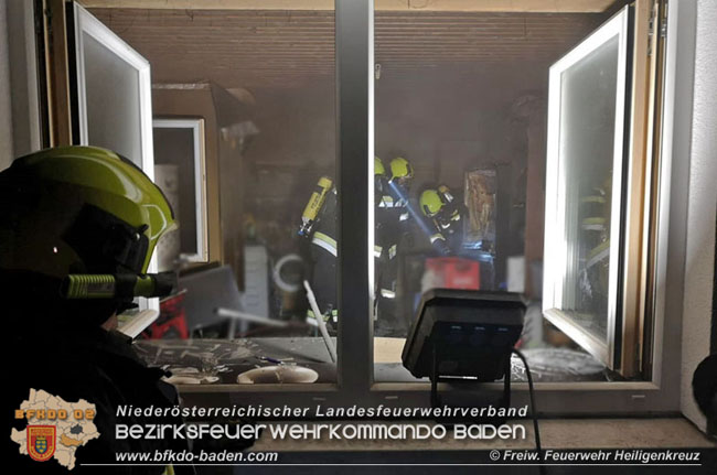 20200608 Brand im Kellergeschoss eines Einfamilienhauses in Heiligenkreuz Foto:© Freiwillige Feuerwehr Heiligenkreuz 20200608 Brand im Kellergeschoss eines Einfamilienhauses in Heiligenkreuz Foto:© Freiwillige Feuerwehr Heiligenkreuz