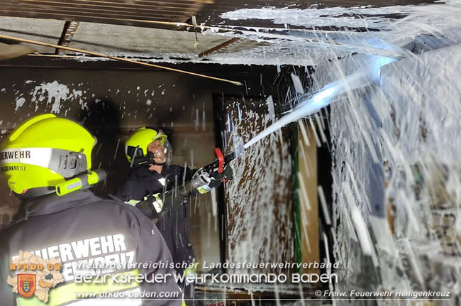 20200608 Brand im Kellergeschoss eines Einfamilienhauses in Heiligenkreuz Foto:© Freiwillige Feuerwehr Heiligenkreuz 20200608 Brand im Kellergeschoss eines Einfamilienhauses in Heiligenkreuz Foto:© Freiwillige Feuerwehr Heiligenkreuz