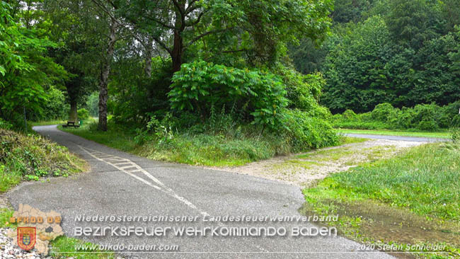 20200621 Hochwasserfhrende Schwechat im Helenental Raum Siegenfeld  Fotos:  Stefan Schneider