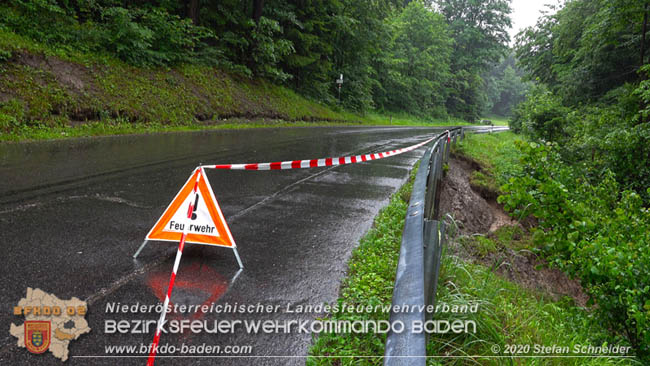 20200621 Hochwasserfhrende Schwechat und starke Regenflle Raum Klausen-Leopoldsdorf  Fotos:  Stefan Schneider