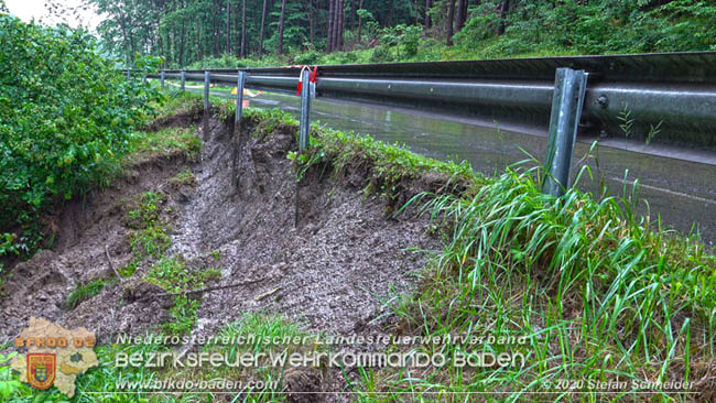 20200621 Hochwasserfhrende Schwechat und starke Regenflle Raum Klausen-Leopoldsdorf  Fotos:  Stefan Schneider