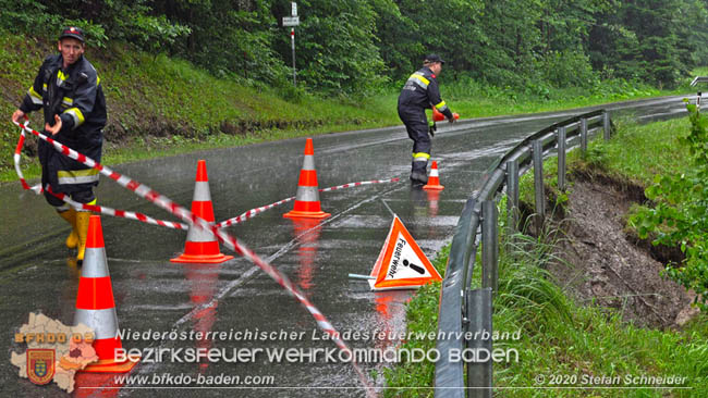 20200621 Hochwasserfhrende Schwechat und starke Regenflle Raum Klausen-Leopoldsdorf  Fotos:  Stefan Schneider