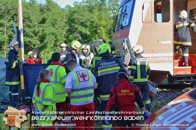 20200629 Pkw von Aspangbahn erfasst in Tattendorf Foto: © Thomas Lenger Monatsrevue.at 20200629 Pkw von Aspangbahn erfasst in Tattendorf Foto: © Thomas Lenger Monatsrevue.at