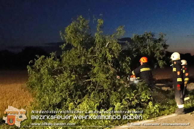 20200704 Schwerer Verkehrsunfall auf der L4043 bei Unterwaltersdorf  Foto:  Freiwillige Feuerwehr Unterwaltersdorf 