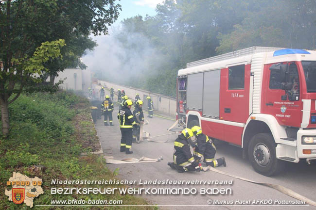 20200712 Elektrobrand beim Forschungszentrum Gut Medau  Foto:  ASB Markus Hackl