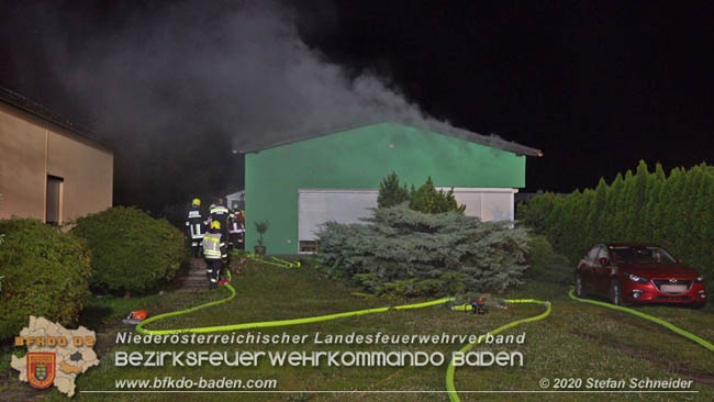 20200725 Kellerbrand in Pottendorf Fotos: © Stefan Schneider BFK Baden 20200725 Kellerbrand in Pottendorf Fotos: © Stefan Schneider BFK Baden
