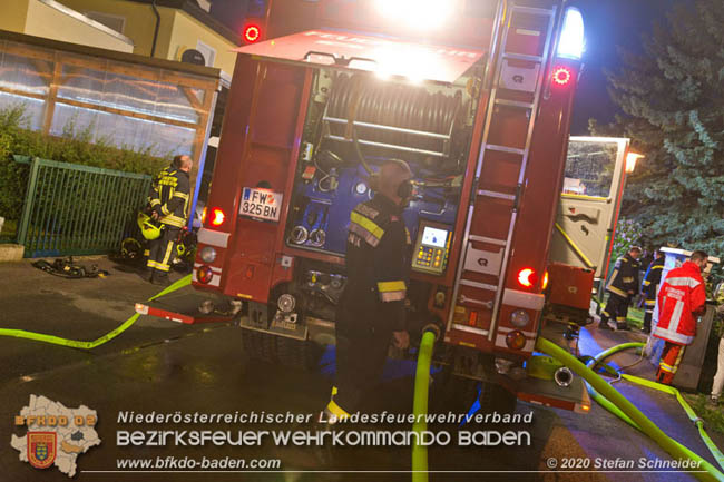 20200725 Kellerbrand in Pottendorf Fotos: © Stefan Schneider BFK Baden 20200725 Kellerbrand in Pottendorf Fotos: © Stefan Schneider BFK Baden