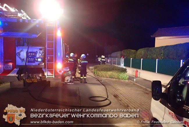 20200726 Brand eines Strom Hausanschlusskasten in Gainfarn Foto: © Freiwillige Feuerwehr Gainfarn 20200726 Brand eines Strom Hausanschlusskasten in Gainfarn Foto: © Freiwillige Feuerwehr Gainfarn