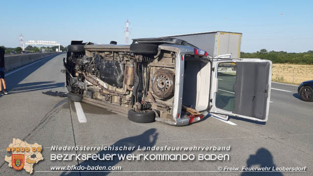 20200730 3 Verkehrsunfälle auf der A2 zwischen Leobersdorf und Baden Fotos: © Freiwillige Feuerwehr Leobersdorf 20200730 3 Verkehrsunfälle auf der A2 zwischen Leobersdorf und Baden Fotos: © Freiwillige Feuerwehr Leobersdorf