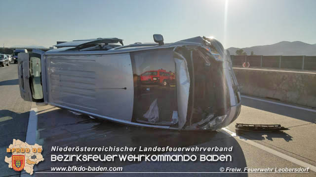 20200730 3 Verkehrsunfälle auf der A2 zwischen Leobersdorf und Baden Fotos: © Freiwillige Feuerwehr Leobersdorf 20200730 3 Verkehrsunfälle auf der A2 zwischen Leobersdorf und Baden Fotos: © Freiwillige Feuerwehr Leobersdorf