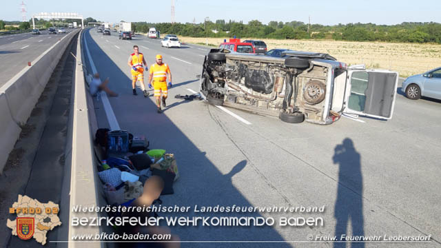 20200730 3 Verkehrsunfälle auf der A2 zwischen Leobersdorf und Baden Fotos: © Freiwillige Feuerwehr Leobersdorf 20200730 3 Verkehrsunfälle auf der A2 zwischen Leobersdorf und Baden Fotos: © Freiwillige Feuerwehr Leobersdorf