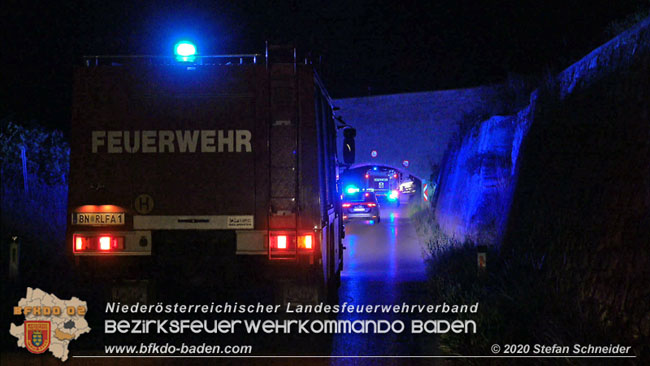 20200820 Kleintransporter prallt gegen Wasserleitungsunterfhrung in Pfaffsttten  Foto:  Stefan Schneider