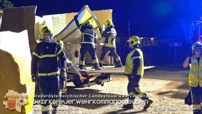 20200820 Kleintransporter prallt gegen Wasserleitungsunterführung in Pfaffstätten Foto: © Stefan Schneider 20200820 Kleintransporter prallt gegen Wasserleitungsunterführung in Pfaffstätten Foto: © Stefan Schneider