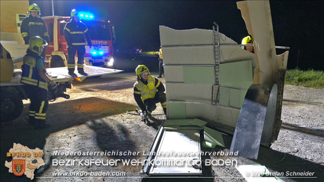 20200820 Kleintransporter prallt gegen Wasserleitungsunterführung in Pfaffstätten Foto: © Stefan Schneider 20200820 Kleintransporter prallt gegen Wasserleitungsunterführung in Pfaffstätten Foto: © Stefan Schneider