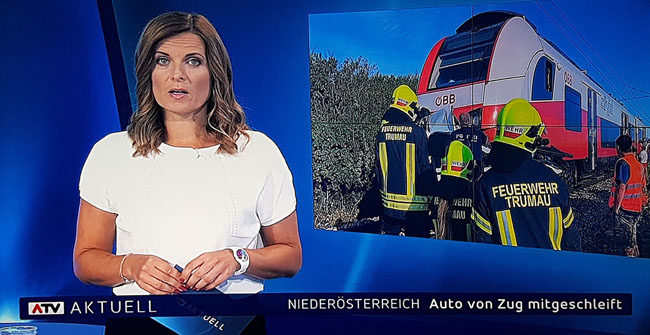 20200827 Tragischer Unfall bei Trumau  Screenshot:  ATV