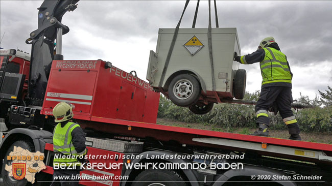 20200928 Verkehrsunfall auf der A2 Hhe Traiskirchen  Fotos:  Stefan Schneider BFK Baden