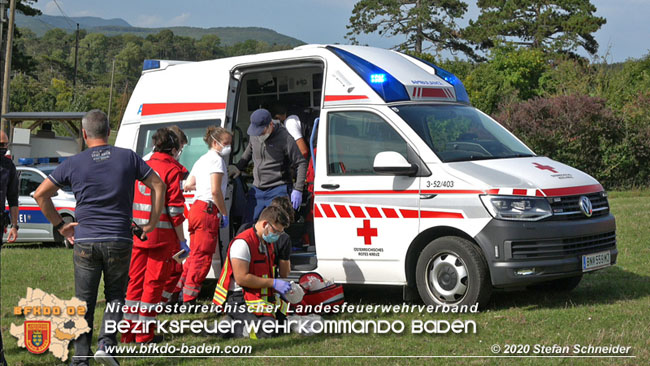 20201003 Personensuche in Berndorf  Foto:  Stefan Schneider BFKDO BADEN