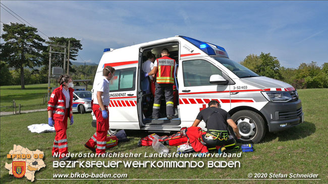 20201003 Personensuche in Berndorf  Foto:  Stefan Schneider BFKDO BADEN