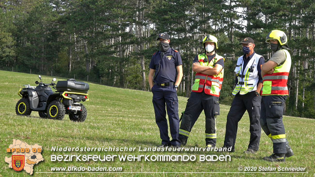 20201003 Personensuche in Berndorf  Foto:  Stefan Schneider BFKDO BADEN