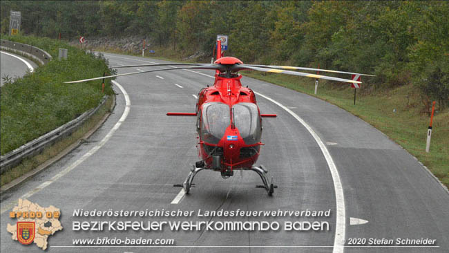 20201014 Verkehrsunfall auf der A21 zwischen Mayerling und Heiligenkreuz Foto: © Stefan Schneider 20201014 Verkehrsunfall auf der A21 zwischen Mayerling und Heiligenkreuz Foto: © Stefan Schneider