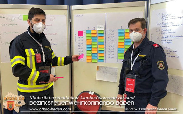 20201212 Covid19 Massentests fr die Bevlkerung im Bezirk Baden Fotos:  Freiwillige Feuerwehr Baden-Stadt