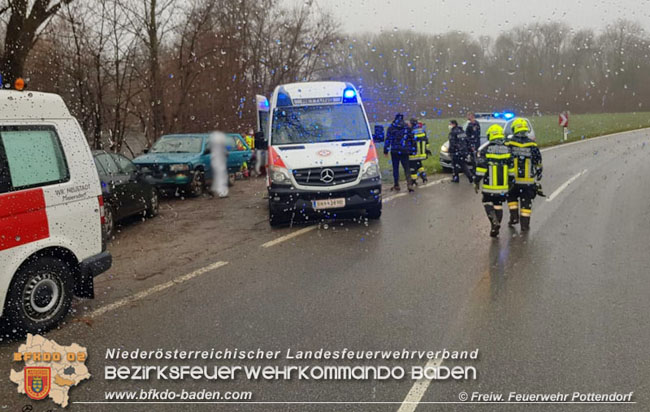 20210104 Forstunfall bei Pottendorf  Foto: © Freiwillige Feuerwehr Pottendorf