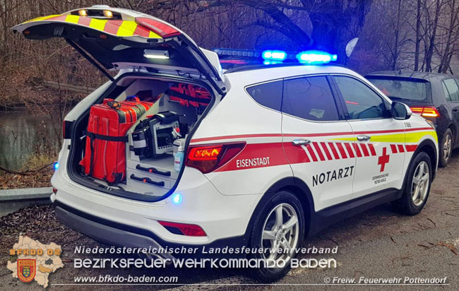 20210104 Forstunfall bei Pottendorf Foto: © Freiwillige Feuerwehr Pottendorf 20210104 Forstunfall bei Pottendorf Foto: © Freiwillige Feuerwehr Pottendorf