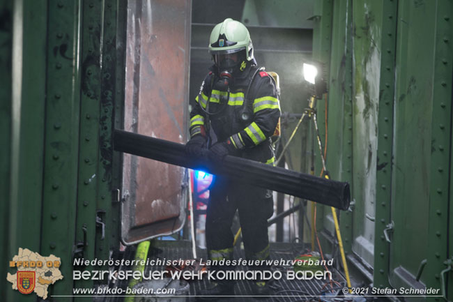 20210105 Brand einer Filteranlage whrend Revisionsarbeiten in Enzesfeld  Foto:  Stefan Schneider BFKDO Baden