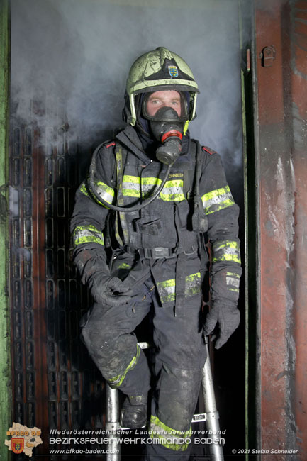 20210105 Brand einer Filteranlage whrend Revisionsarbeiten in Enzesfeld  Foto:  Stefan Schneider BFKDO Baden