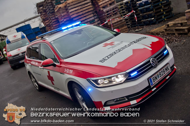 20210105 Brand einer Filteranlage whrend Revisionsarbeiten in Enzesfeld  Foto:  Stefan Schneider BFKDO Baden