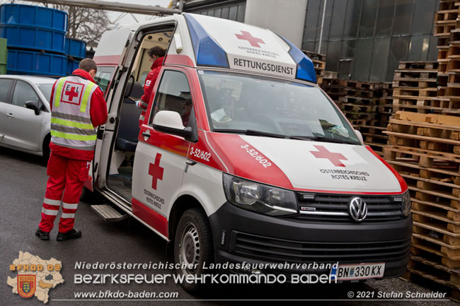 20210105 Brand einer Filteranlage whrend Revisionsarbeiten in Enzesfeld  Foto:  Stefan Schneider BFKDO Baden