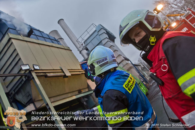 20210105 Brand einer Filteranlage whrend Revisionsarbeiten in Enzesfeld  Foto:  Stefan Schneider BFKDO Baden