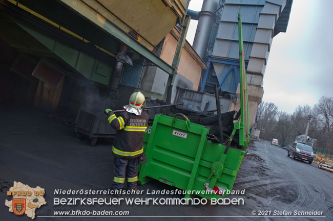 20210105 Brand einer Filteranlage whrend Revisionsarbeiten in Enzesfeld  Foto:  Stefan Schneider BFKDO Baden