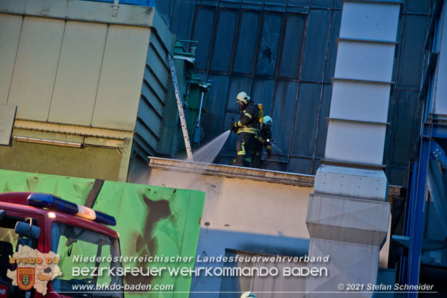 20210105 Brand einer Filteranlage whrend Revisionsarbeiten in Enzesfeld  Foto:  Stefan Schneider BFKDO Baden