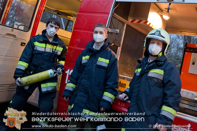 20210105 Brand einer Filteranlage whrend Revisionsarbeiten in Enzesfeld  Foto:  Stefan Schneider BFKDO Baden