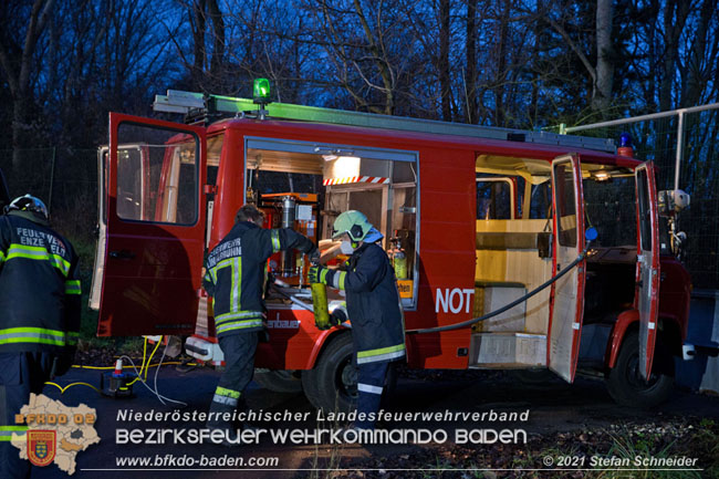 20210105 Brand einer Filteranlage whrend Revisionsarbeiten in Enzesfeld  Foto:  Stefan Schneider BFKDO Baden