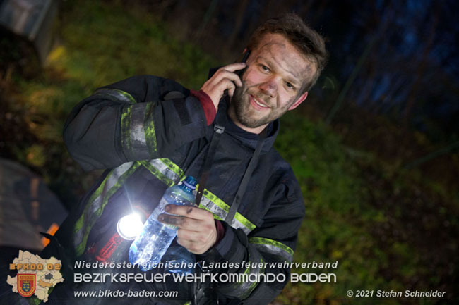 20210105 Brand einer Filteranlage whrend Revisionsarbeiten in Enzesfeld  Foto:  Stefan Schneider BFKDO Baden