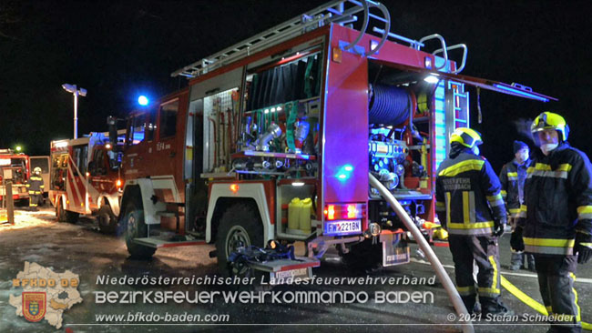 20210111 Brand einer Holzhtte im Waldgebiet Furth a.d.Triesting   Foto:  Stefan Schneider BFKDO Baden