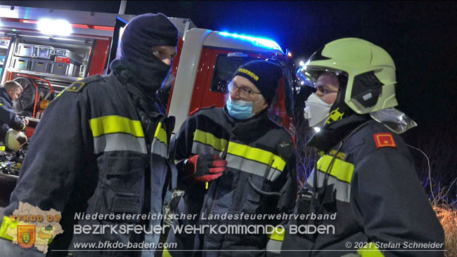 20210111 Brand einer Holzhtte im Waldgebiet Furth a.d.Triesting   Foto:  Stefan Schneider BFKDO Baden