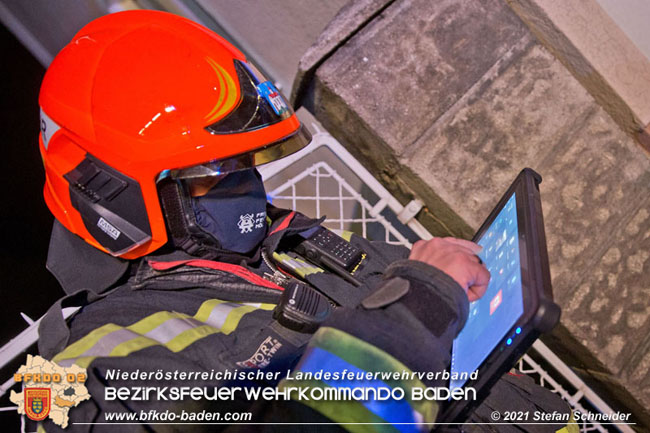 20210114 Brand in einer Traiskirchner Mansardenwohnung Foto: © Stefan Schneider BFKDO Baden 20210114 Brand in einer Traiskirchner Mansardenwohnung Foto: © Stefan Schneider BFKDO Baden