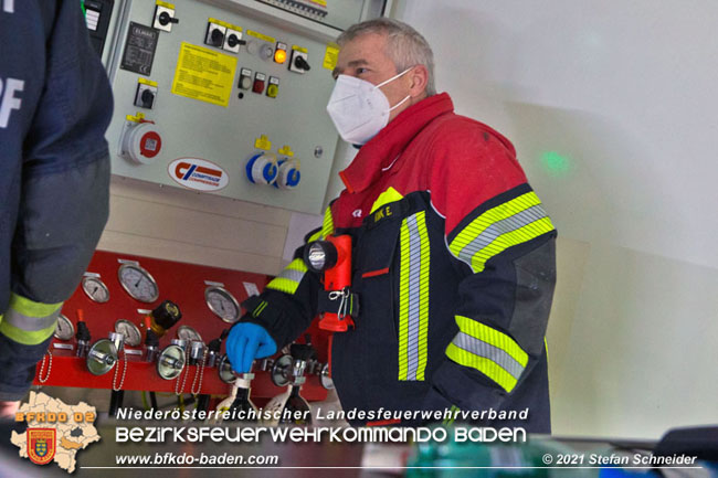 20210114 Brand in einer Traiskirchner Mansardenwohnung   Foto:  Stefan Schneider BFKDO Baden
