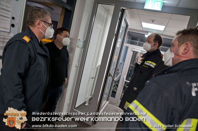 20210126 Totalsperre der A21 wegen hängengebliebener Lkws Foto: © Stefan Schneider BFKDO Baden 20210126 Totalsperre der A21 wegen hängengebliebener Lkws Foto: © Stefan Schneider BFKDO Baden