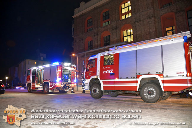 20210224 Eine verletzte Person bei Kchenbrand in Pottendorf  Foto:  Thomas Lenger Monatsrevue.at