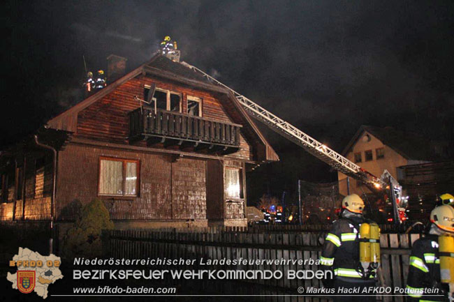 20210226 Wohnhausbrand in Furth a.d.Triesting  Fotos:  ASB Markus Hackl