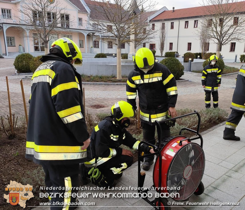 20210401 Automatische Brandmeldeanlage verhindert Schlimmeres in Heiligenkreuz  Foto: © Freiwillige Feuerwehr Heiligenkreuz