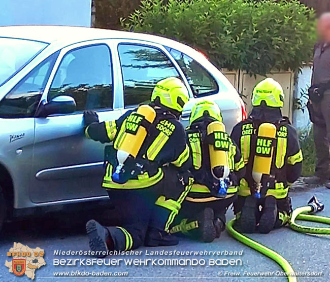 20210607 Cobra-Einsatz nach Wohnhausbrand  Foto: © Freiwillige Feuerwehr Oberwaltersdorf