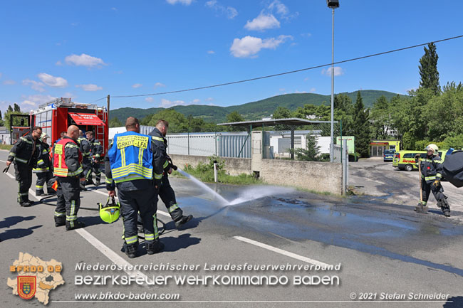 20210613 Brand eines Motorrades auf der B212 Mllersdorf  Foto:  Stefan Schneider
