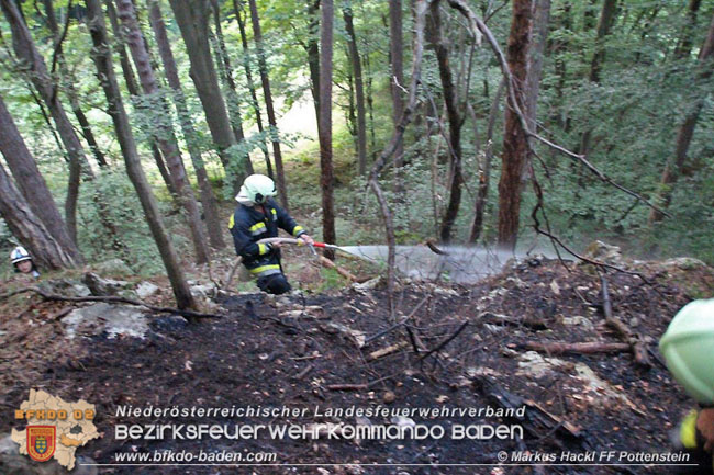 20210713 Waldbrand in Pottenstein  Foto: ASB A Markus Hackl Freiwillige Feuerwehr Pottenstein